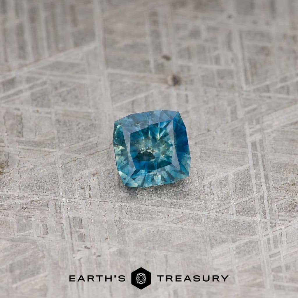 3.10-Carat Blue-Green Montana Sapphire (Heated) - Earth's Treasury