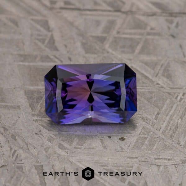 5.64-Carat Purple-Blue Unheated Tanzanite