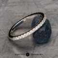 The "Amphitrite" Band in 18k white gold