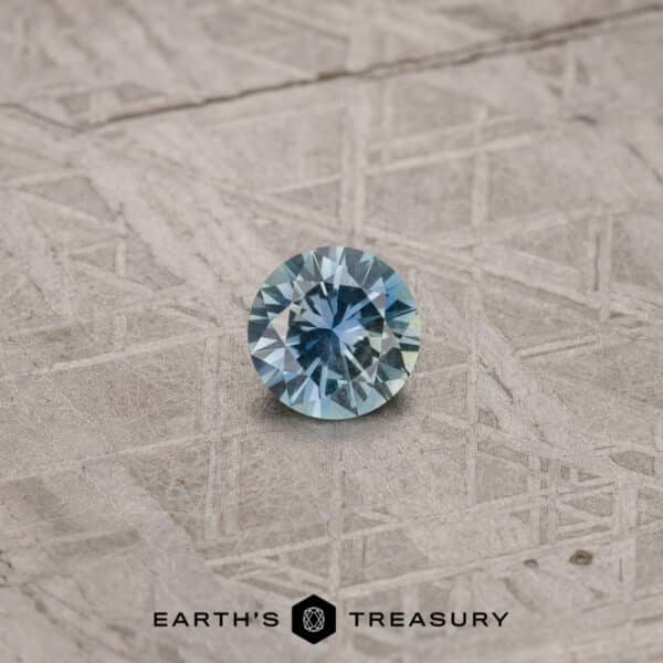 0.94-Carat Aqua Blue Montana Sapphire