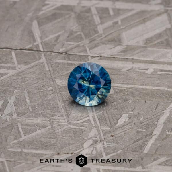 1.10-Carat Rich Blue-Yellow Particolored Montana Sapphire (Heate