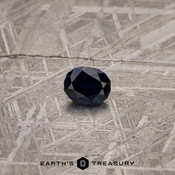 1.66-Carat Midnight Blue Australian Sapphire