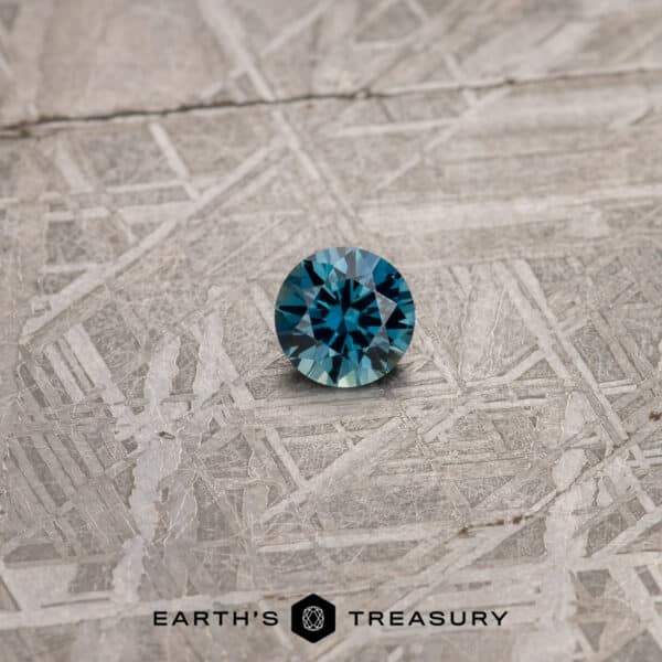 0.56-Carat Rich Teal Australian Sapphire