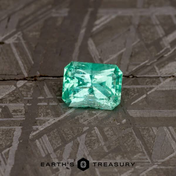 1.30-Carat Light Green Emerald