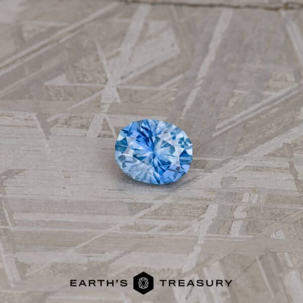 0.80-Carat Medium Blue Montana Sapphire