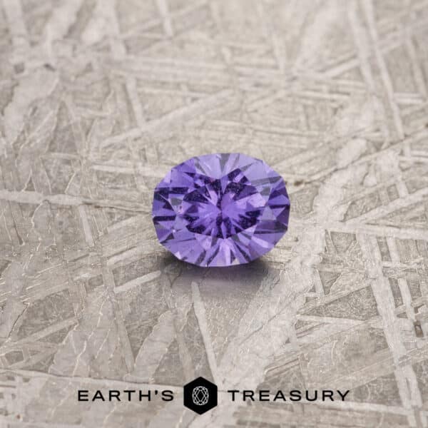 0.85-Carat Intense Purple Umba Sapphire