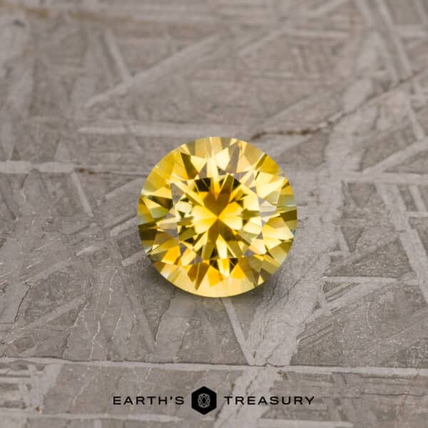 1.20-Carat Lemon Yellow Montana Sapphire (Heated)