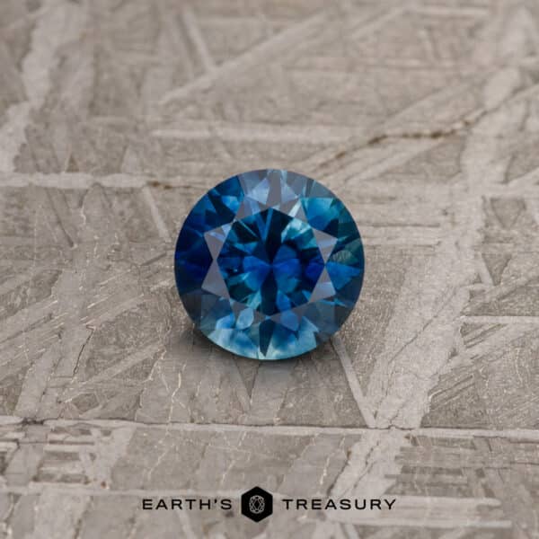 1.05-Carat Royal Blue-Aqua Particolored Montana Sapphire (Heated