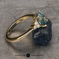 The "Kelli" ring in 14k yellow gold with 1.73-carat Montana sapphire