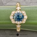 The "Cordelia" ring in 14k yellow gold with 1.07-carat Montana sapphire