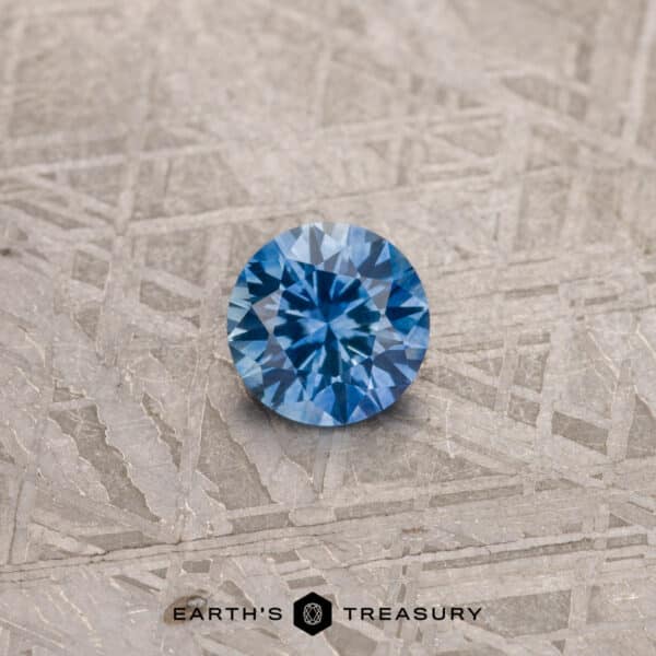 0.76-Carat Bright Blue Montana Sapphire (Heated)