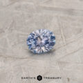 A color-change Montana sapphire in our "Serendipity" oval design