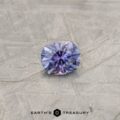 A color-change Montana sapphire in our "Helena" oval design