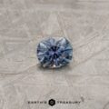 A color-change Montana sapphire in our "Helena" oval design