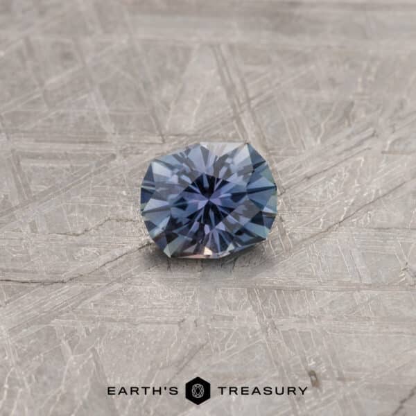 A color-change Montana sapphire in our "Helena" oval design