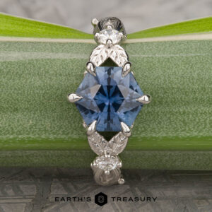 The “Briar” in Platinum with 2.05-Carat Montana Sapphire