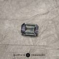 0.46-Carat Light Blue-Green to Purple Bicolored Montana Sapphire