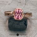 The "Faye" Ring in 14k rose gold with 1.50-carat Tourmaline