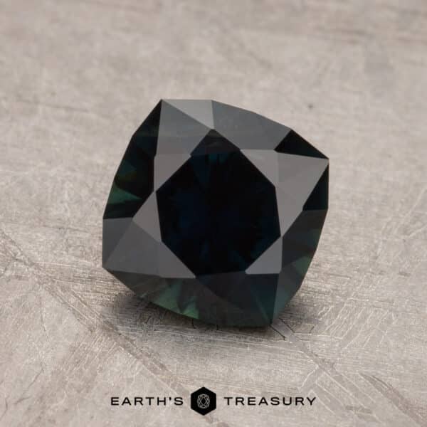 2.06-Carat Near Black Australian Sapphire (Heated) - Earth's Treasury