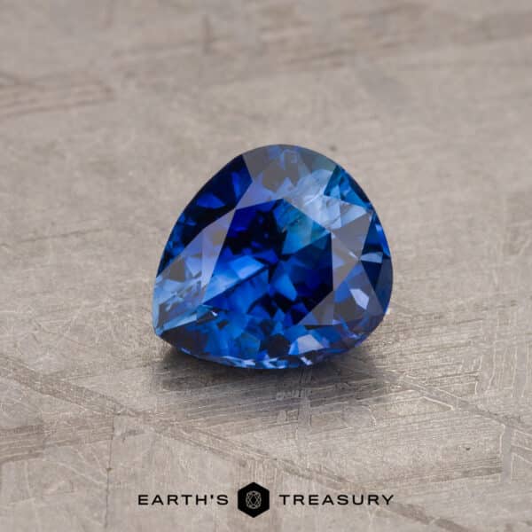 1.59-Carat Rich Blue Madagascar Sapphire (Heated) - Earth's Treasury