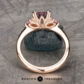 The Lilium ring in 20k pink gold with 1.72-Carat Montana Sapphire