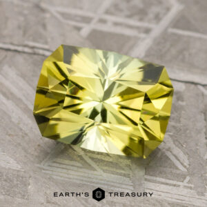 2.71-Carat Greenish Yellow California Tourmaline