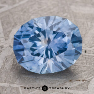 4.34-Carat Sky Blue Montana Sapphire (Heated)