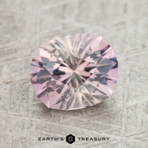 2.18-Carat Lavender-Peach Bicolored Montana Sapphire