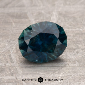 2.01-Carat Midnight Blue-Green Montana Sapphire (Heated)