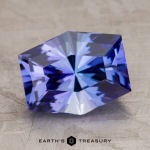 5.01-Carat Violet Unheated Tanzanite (Zoisite)