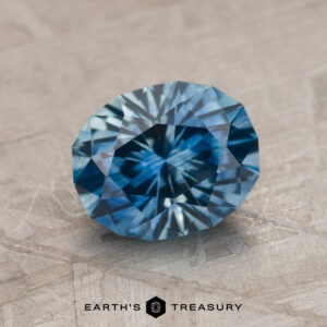 2.03-Carat Blue-Aqua Particolored Montana Sapphire (Heated)