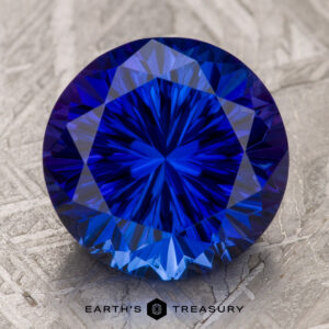 6.72-Carat Royal Blue Tanzanite