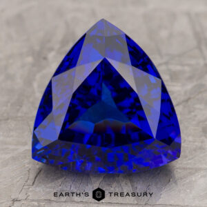 11.13-Carat Deep Blue Tanzanite