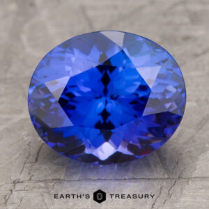 5.59-Carat Rich Blue Tanzanite