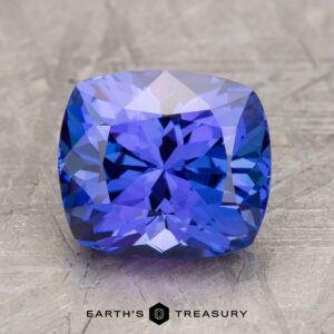 3.37-Carat Bluish Violet Tanzanite