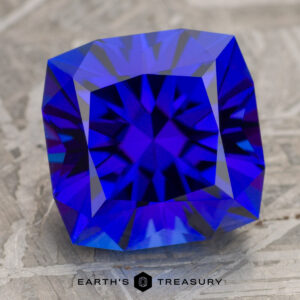 6.03-Carat Deep Blue Tanzanite