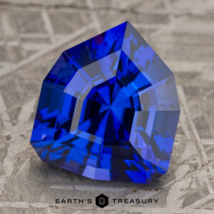 8.76-Carat Royal Blue Tanzanite