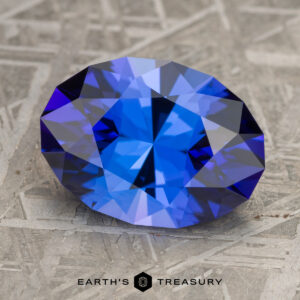 8.34-Carat Rich Blue Tanzanite