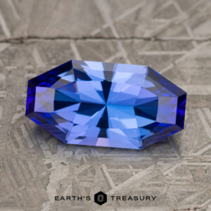 4.10-Carat Bright Blue Tanzanite