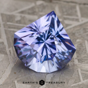 3.87-Carat Light Violet Tanzanite