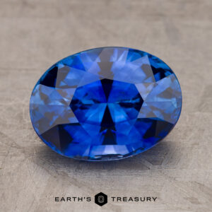 3.73-Carat Royal Blue Ceylon Sapphire (Heated)