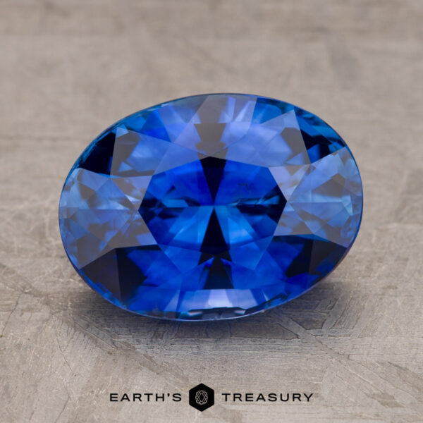 3.73-Carat Royal Blue Ceylon Sapphire (Heated)