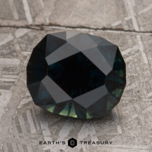 3.14-Carat Near Black Australian Sapphire (Heated)