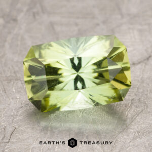 2.90-Carat Bright Lime Green California Tourmaline