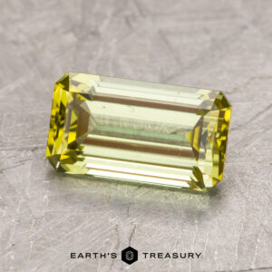 2.11-Carat Greenish Yellow California Tourmaline