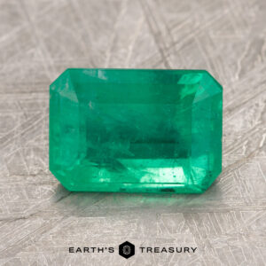 2.23-Carat Rich Green Colombian Emerald (Treated)