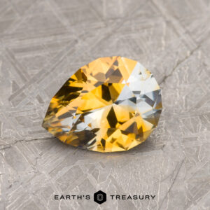 1.26-Carat Gold-Gray Particolored Montana Sapphire (Heated)