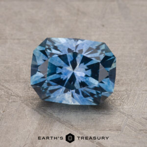 2.11-Carat Medium Blue Montana Sapphire (Heated)