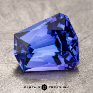 3.33-Carat Violet Unheated Tanzanite (Zoisite)