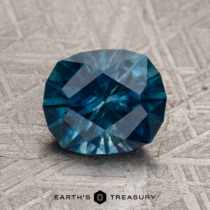 2.07-Carat Deep Blue-Green Montana Sapphire (Heated)